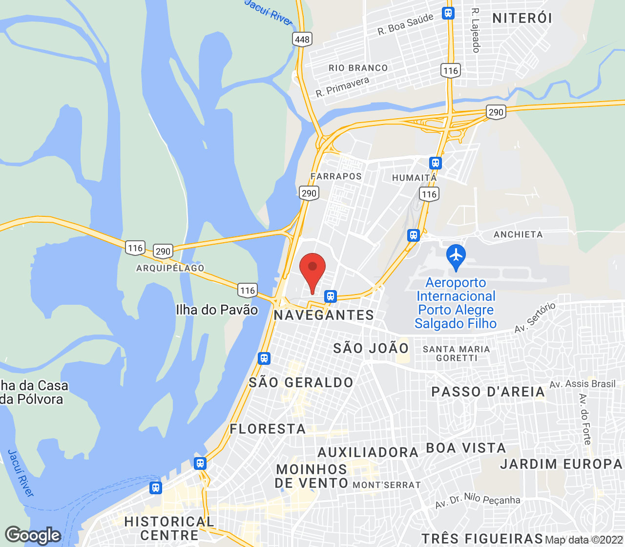 R. Beirute, 45 - Navegantes, Porto Alegre - RS, 90240-080, Brasil